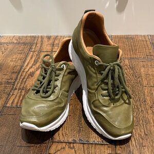 Olive Green Women's Sneakers
